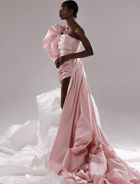 Pink Taffeta dress